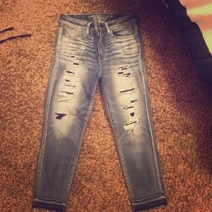 HI-Rise Jegging Crop jeans